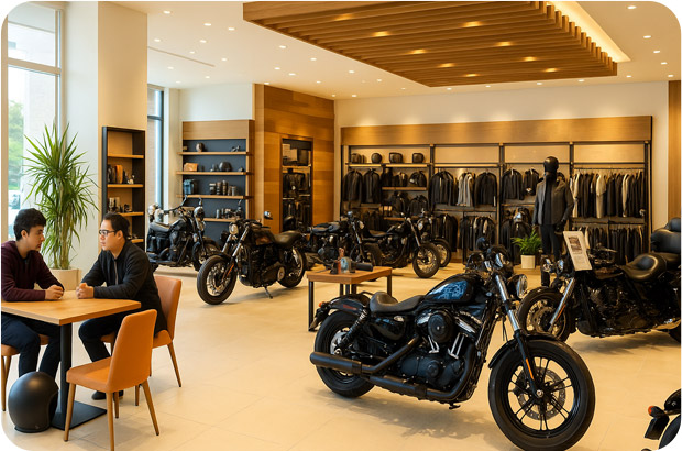 バイクディーラー